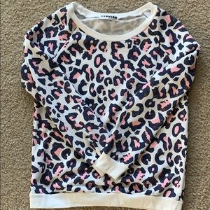 Leopard Print Sweatshirt